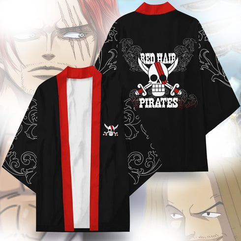 Red Hair Pirates Kimono